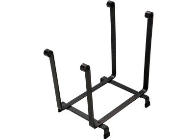 Precision Black Steel Fence Hearth Firewood Log Rack 18H *17L Bronze Color