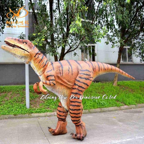 3-4m Animatrónico Simulado Realista Traje de Dinosaurio para Parque Temático de Entretenimiento