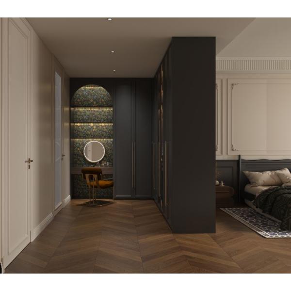 Formaldehyde Free French Style Fitted Wardrobes With Privacy And Practical Elegance