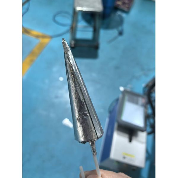 High-speed 100 pieces/minute aluminum foil packaging machine for umbrella-shaped chocolates