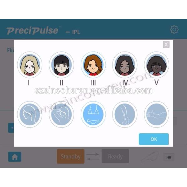 Professional IPL Skin Rejuvenation Machine , Intense Pulsed Light Hair Removal Machine