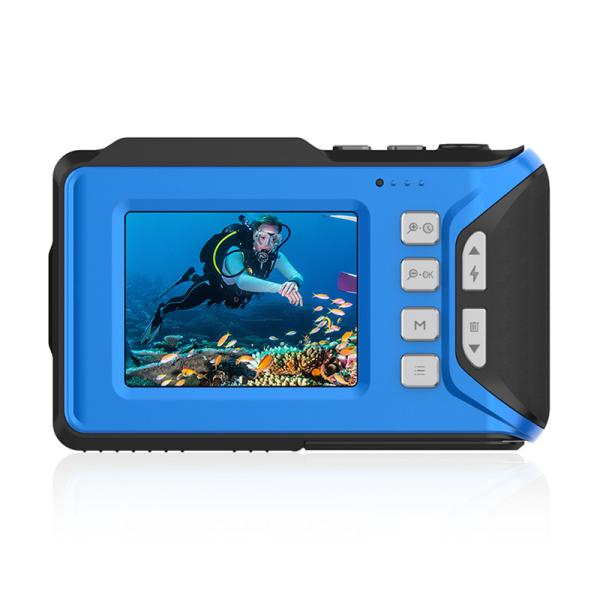 Real 4K Waterproof Video Camcorder USB 2.7 Dual Screen Zoom Function Mini DV