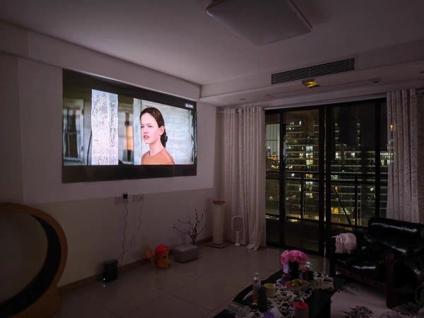 ALR Metal Portable Foldable Projector Screen Anti Light Magic Sticker 84 100 120 150