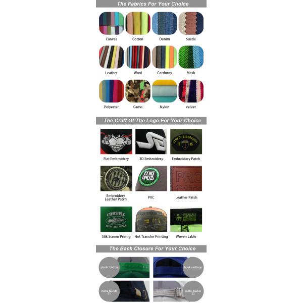 Adult 58cm Advertising Baseball Caps , Unisex Soft Blank Sports Teams Caps