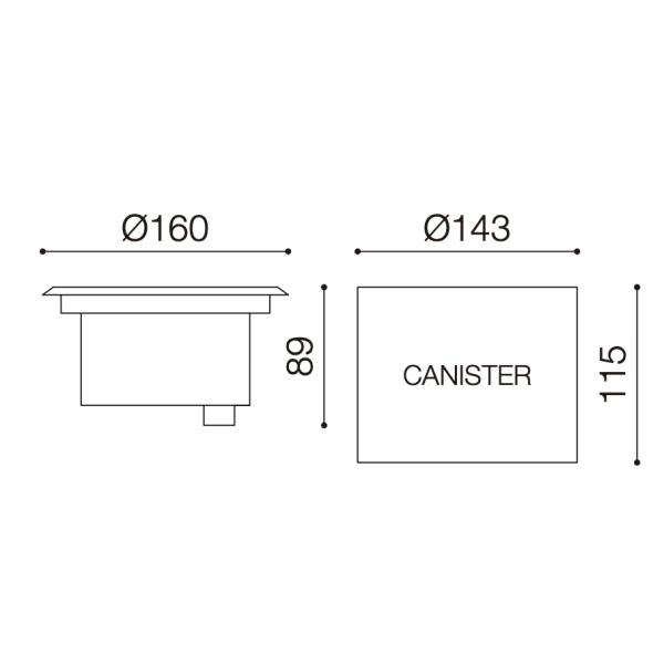 Recessed COB LED Inground Light 304 Stainless Steel Inground Light 10W 20W 30W