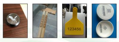 Ultraviolet Fiber Laser Marking Machine 355nm Small For Food Medical Package