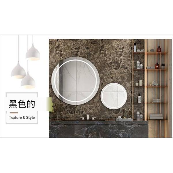 Black Polished Porcelain Floor Tiles 600 X 600mm Double Vitrified Floor Tiles