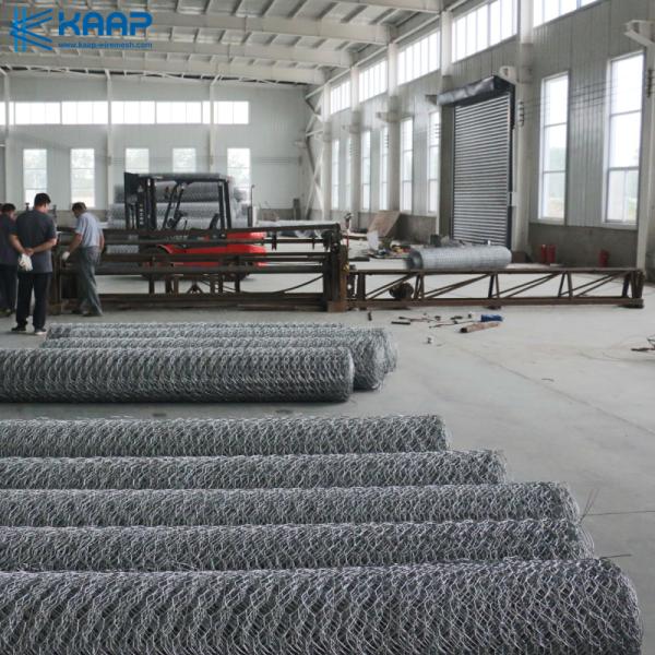 Шестиугольная сетка строительства дорог 2м сплетенная стальная