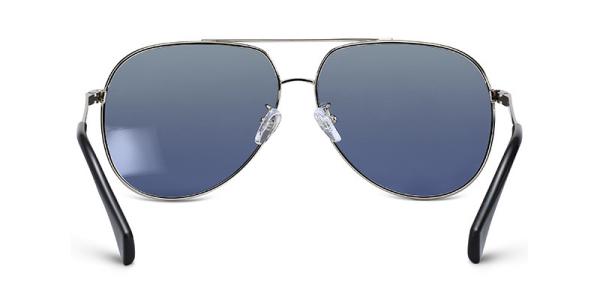 Anti Glare Metal Frame Polarized Sunglasses Size With 145MM Temple Length