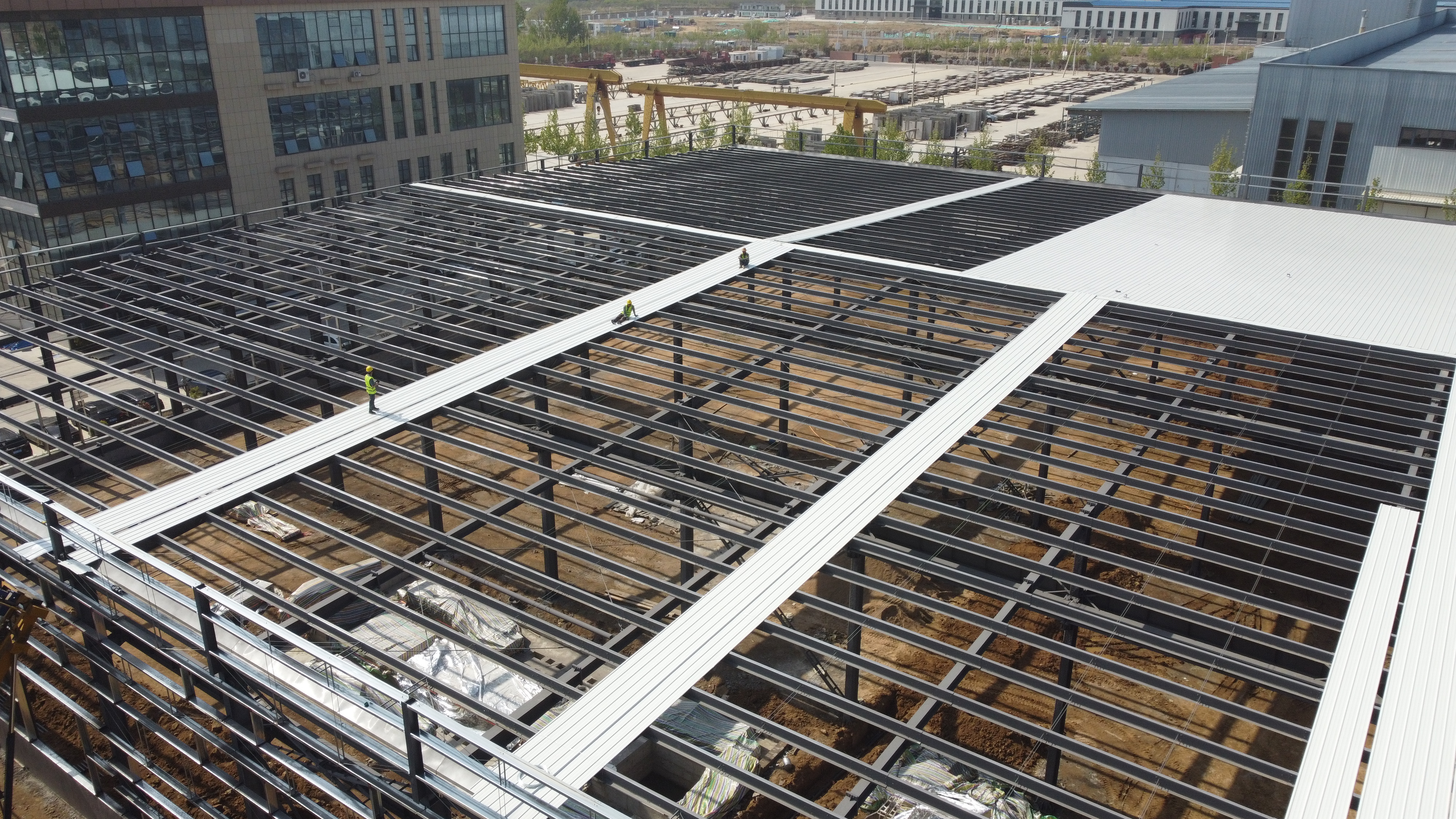 Prefabricated Insulated Steel Structure Cold Storage Warehouse Construction Low Temperature Frozen Food Storage