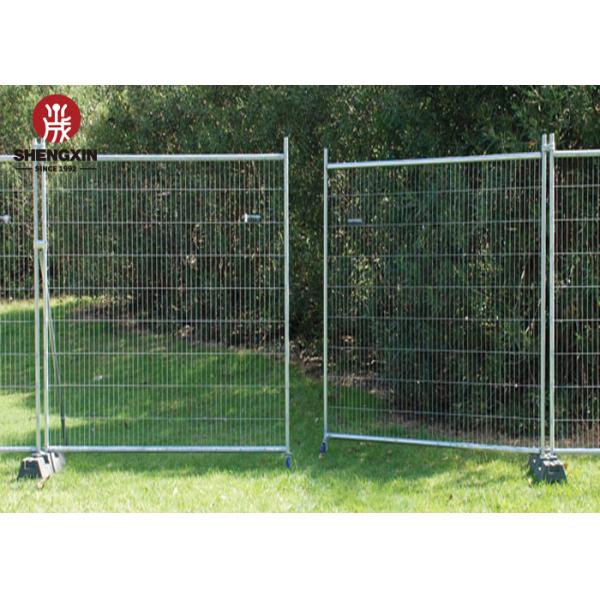 Triangle Bending 6ftx9ft Temporary Fence Panels Frame Powder Coated