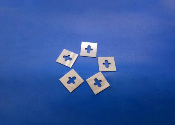 1 Inch Zirconia Square Ceramic Thermal Insulation Standoffs And Spacers For Heat Shield