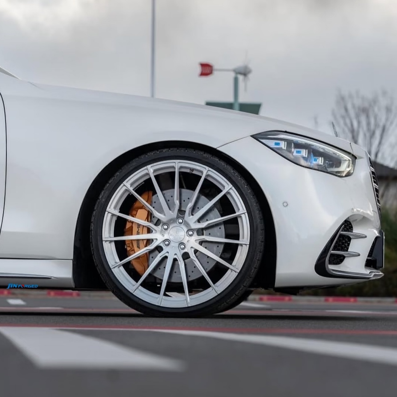 Custom Luxury Turbine Style Forged Alloy Wheels PCD 6x139.7 5x120 5x112 19 20 21 22 23 Inch Rims for SUVMercedes-BenzW222W223