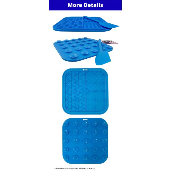 Lick Mat For Dogs Premium Lick Pad Suction Cups For Dog Anxiety Relief
