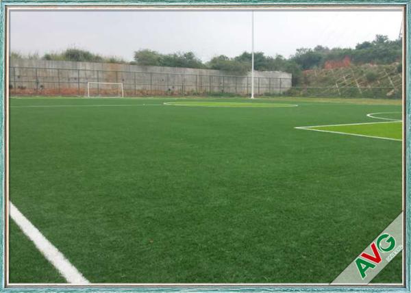 14500 Dtex Football Artificial Grass SGS 168 Yarn Heavy Metal Free Test