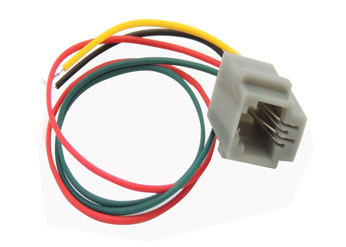 4 Pin 100mm 20 монтажная схема кабеля AWG 125V