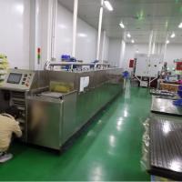 Tunnel Type Cleaning Equipment Includ Spray Ultrasonic Pure Water Rinse Wind Cut Dry