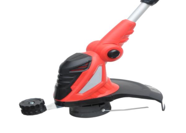 Ajustador portátil à mão bonde vermelho da grama 550w do cortador de grama