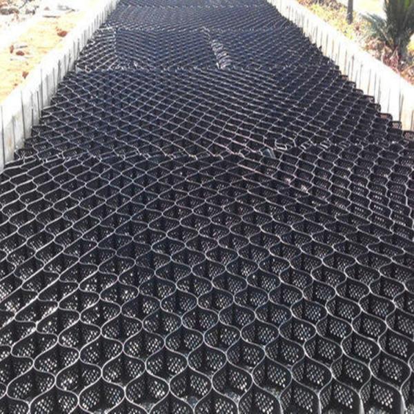 Grelha de pista de grava de geocélula de plástico certificada pela SGS para melhor desempenho e segurança