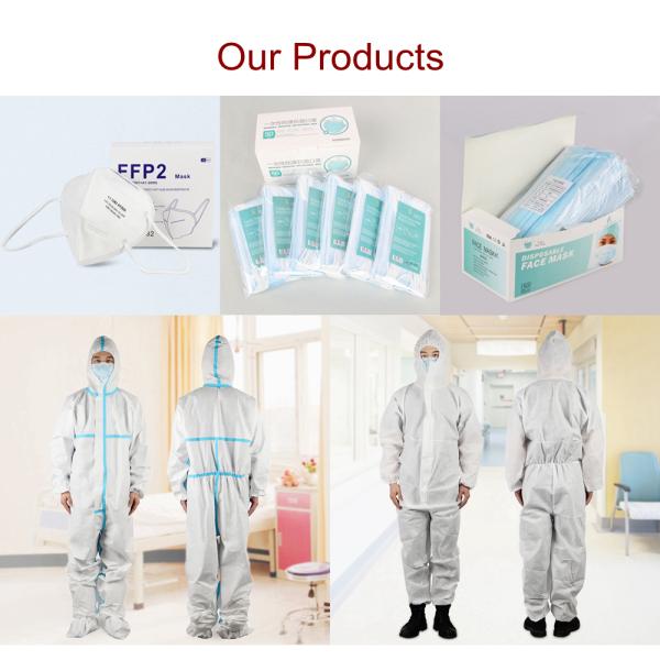 Verified Hospital Coverall Medical Protective Clothing Anti Virus