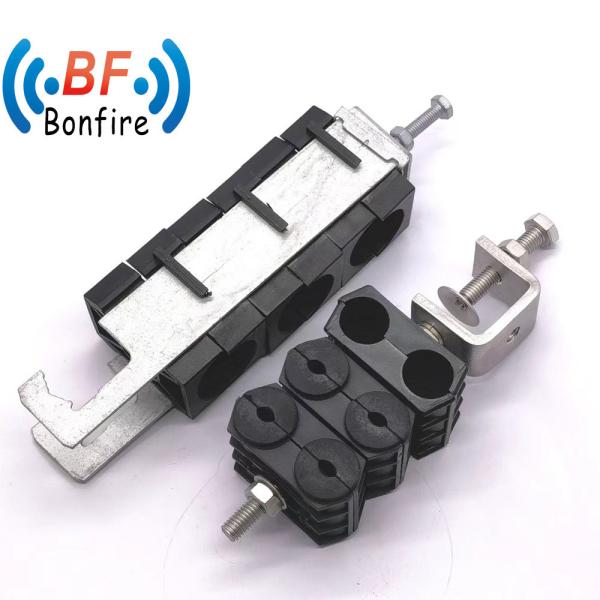 5/8 Inch Radiating Cable Clamps for Coaxial Cable Clamp Single Hole Construction Type