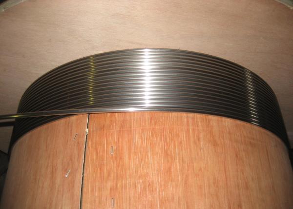 Duplex Stainless Steel Capillary Coiled Tubing , 2205 2507 Hydraulic Coiled Tubing String
