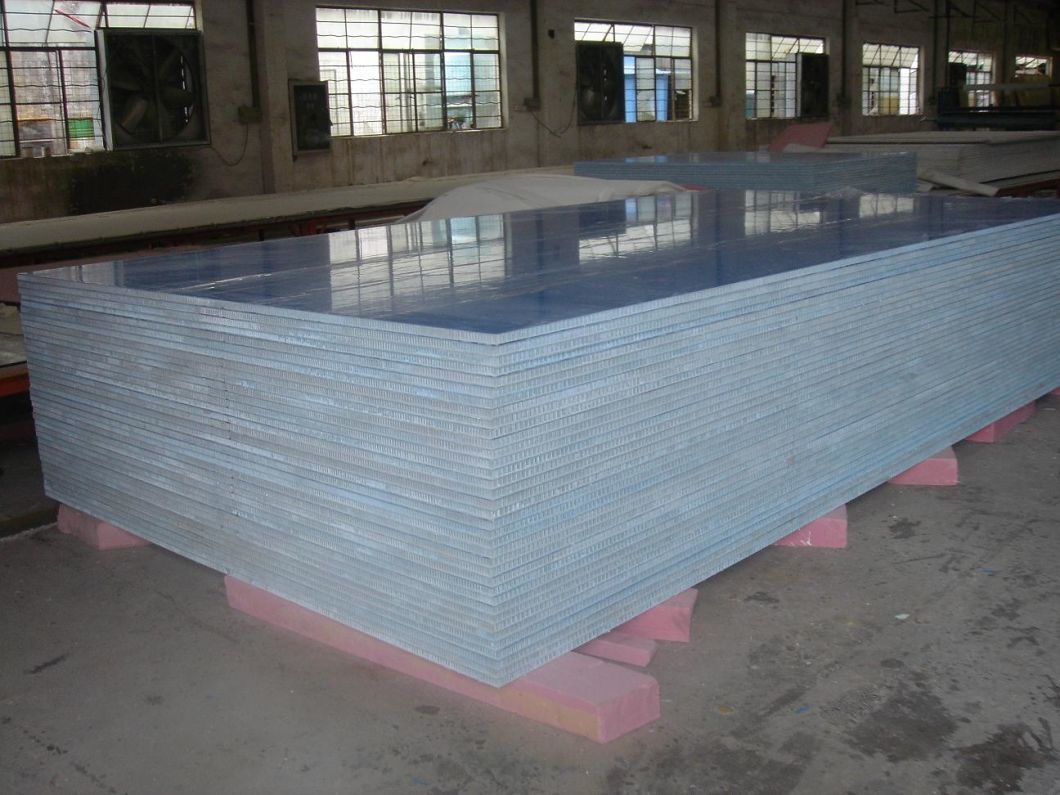 Light Weight Fiberglass FRP Honeycomb Sandwich Panel For Dry Freight Truck Body