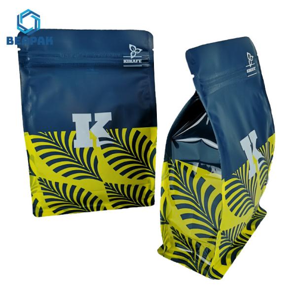 Side Gusset Stand Up k 250g Coffee Packaging Bag