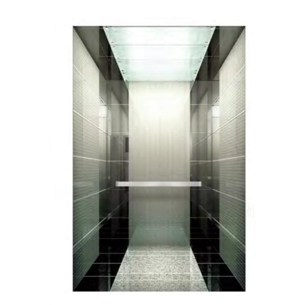 Пол PVC вытравляя украшение кабины подъема лифта нержавеющей стали