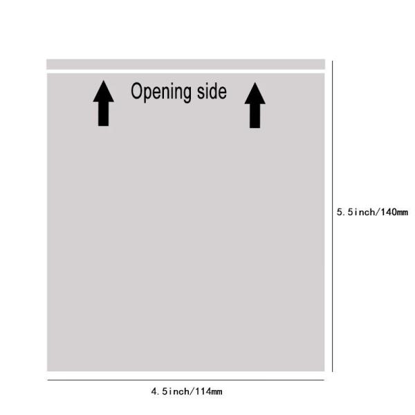 A6 A5 A4 Packing List Envelope Eco Friendly Self Adhesive Invoice Pouches Made of Poly Material