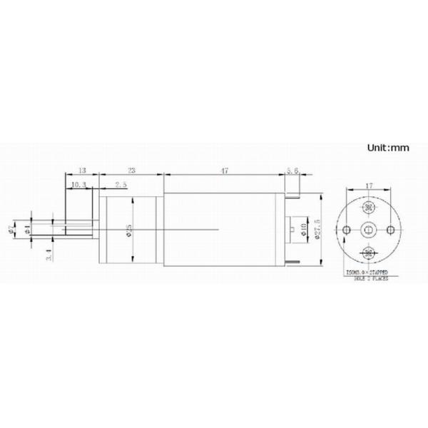 Мотор 25мм РоХС шестерни высокой точности/ИСО/аттестованное ТС16949