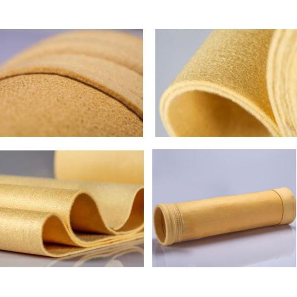 Ткань фильтра высокотемпературной сетки P84 PTFE промышленная для сборника пыли