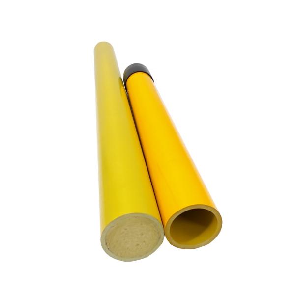 Ferramentas de linha quente Tricotagem e pultração Tubo de fibra de vidro epoxi / tubo de fibra de vidro epoxi