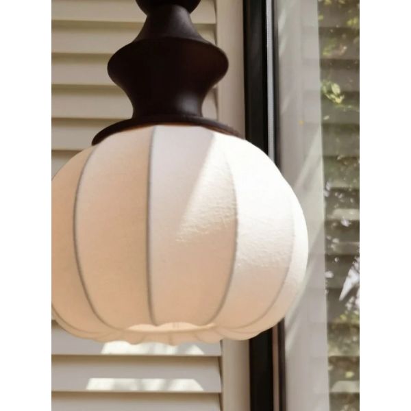 Dining Room Kitchen Chandelier Home Decor Bedsroom Bedside Hanging Light Vintage Wooden Ceiling Pendant Lamp (WH-VP-313)