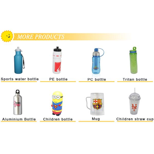 Professional Made A6 Note Box Attractive Design Plastic Water Bottle for Adults
