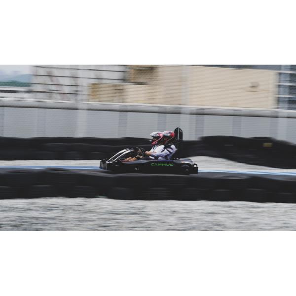 40km/h Electric Go Kart Terrain Clearance 43mm For Children / Adult