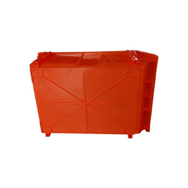 Stackable Warehouse Storage Crates Plastic Shelf Bin Boxes For Part Bins Heavy Duty Industrial Tool Part Storage Bin Stackable Plastic Bins Wall Mounted Warehouse Shelf Screw Bins