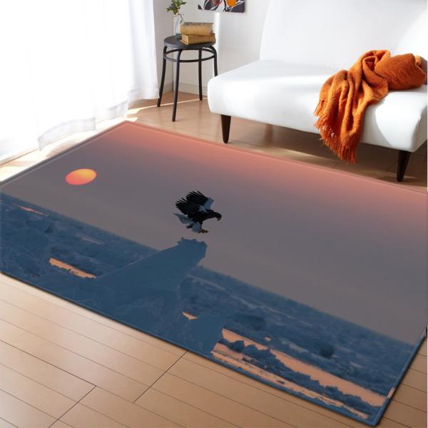Animal New Cartoon Large Carpet Source Wholesale Feather ins Style Bedroom Floor Mats