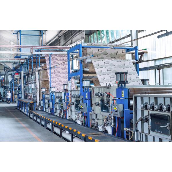 Navy Polyester Cotton Water Repellent Fabric 280 GSM Anti Winkle