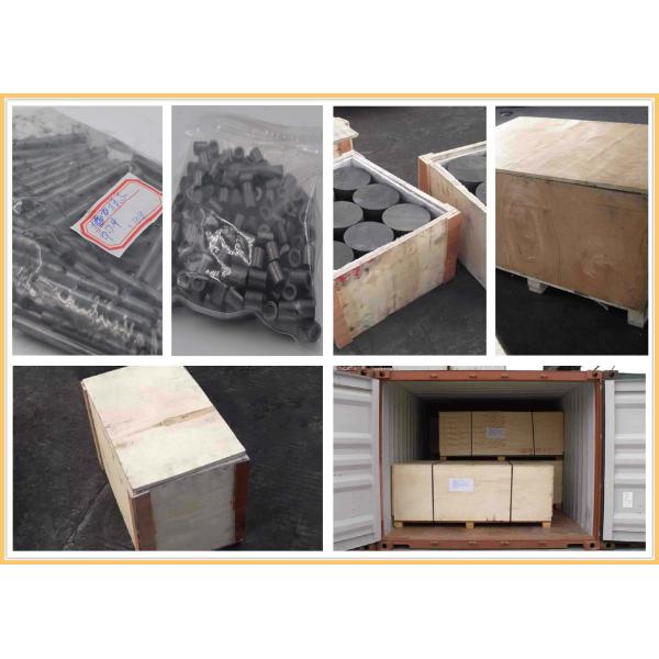 High Density Graphite Plug Mold Customized Metal Casting Wooden Cases Package 99.9% carbon