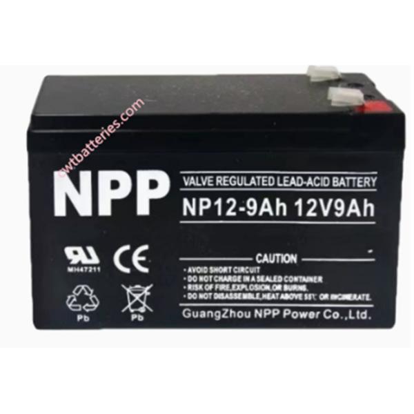 Maintenance-free NP12-9 12V 9Ah Vrla Battery High Quality