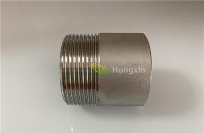 ASTM A733 Black coated steel pipe nipples seamless pipe thread nipples