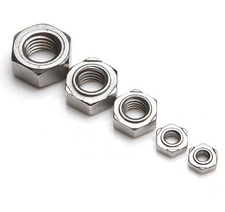 DIN929 Stainless Steel Heavy Hex Nuts M12 - 1.75 SUS 304 Hexgon Weld Nut