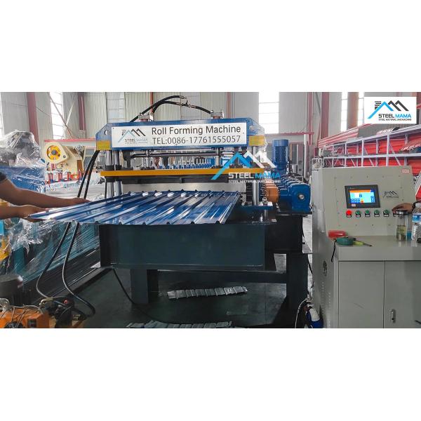 Compact And Durable Roof Sheet Roll Forming Machine With Customizable Length Cutting
