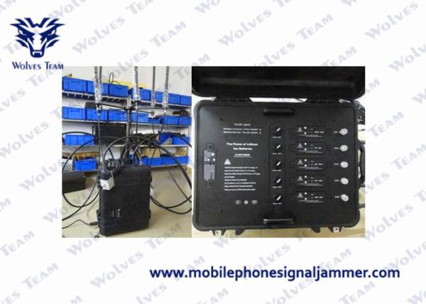 High Power Backpack Portable 20W 4Bands WIFI 2.4 5.1 5.8 Jammer