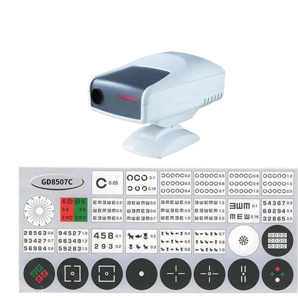 1.5m Distance Halogen Lamp Optical Chart Projector Remote Control