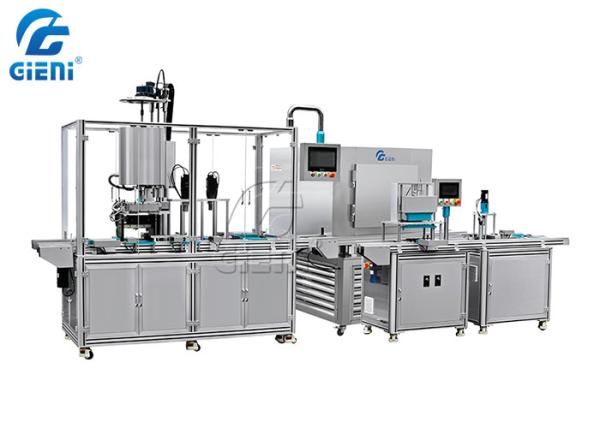 One Body 5 Nozzles  Silicone Lipstick Filling And Molding Machine