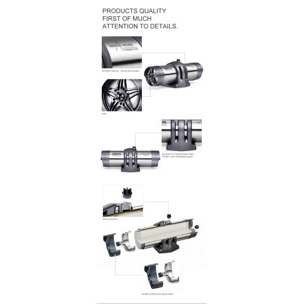 Purificador del agua del hogar del SUS 304