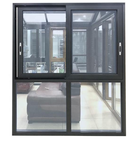O quadro de alumínio quebrado Windows da ponte 6063T5 personalizou a cor