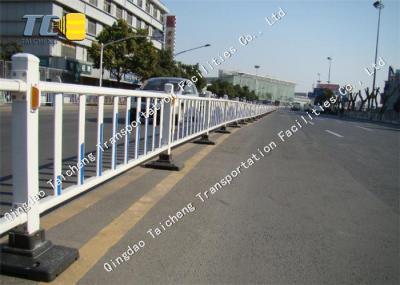 Out Door Bolted Connected Steel Plastic White Fence Municipal Highway Galvanized Build